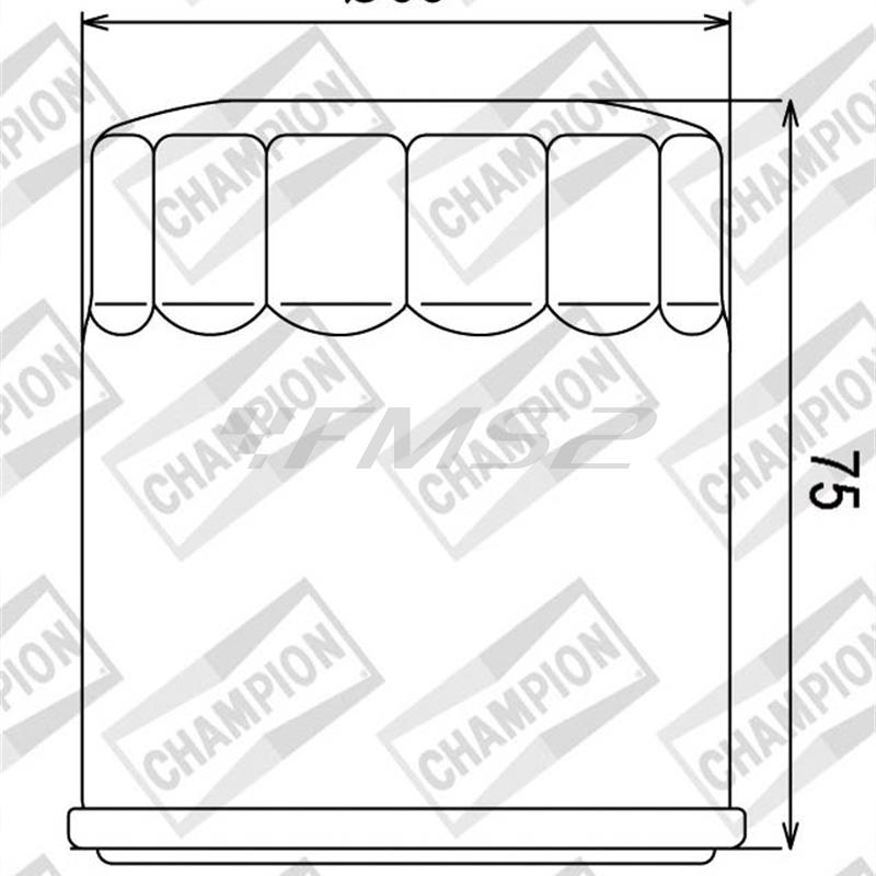 Filtro olio cof056 ktm 620-625, ricambio 100609665