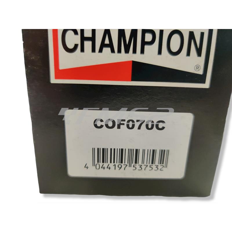 Filtro olio cof070c h.davidson, ricambio 100609715