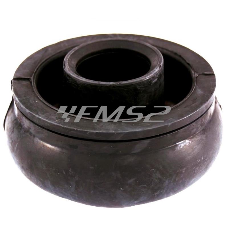 Soffietto aspirazione RMS in gomma nera per Piaggio Vespa PK 50 e 125 tutti i modelli e versioni, ricambio 100620050