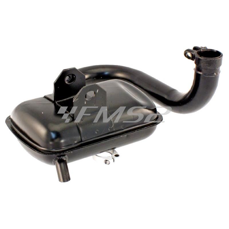 Marmitta RMS tipo originale per Piaggio Vespa PX 125 e 150 cc tutte le versioni euro 0 e euro 1, ricambio 100751040