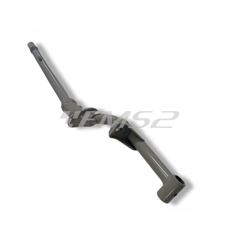 Forcella anteriore RMS verniciata grigio senza accessori per Piaggio Vespa 50 Special,R,L,N, e Vespa 125 primavera e ET3 125 cc, ricambio 121570820