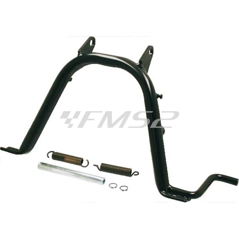 Cavalletto centrale completo di perno e molle per scooter 50 Gilera stalker-Piaggio NRG - rif.originale 581537-581785, ricambio 121610130