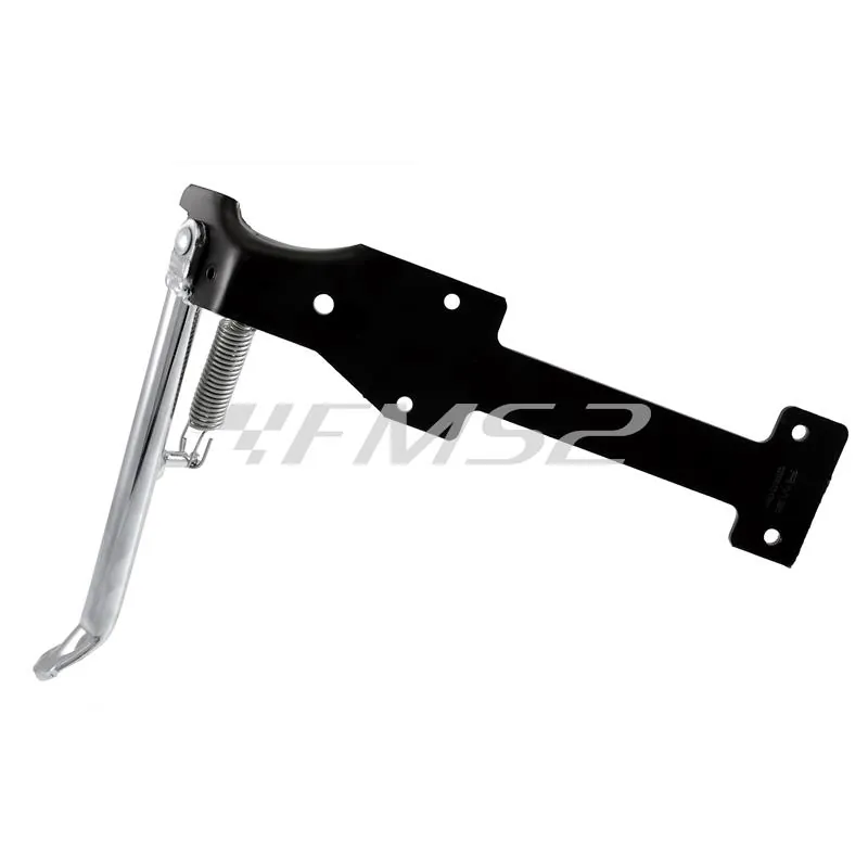 Cavalletto Laterale RMS completo di colore cromato per Piaggio vespa pk 50 e 125 cc, ricambio 121630471