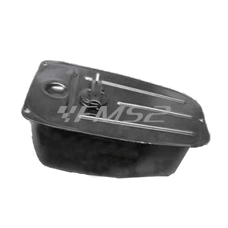 Serbatoio benzina Vespa 50, 90, 125 primavera, 125 ET3 Piaggio con tappo senza rubinetto, ricambio RMS  121730060