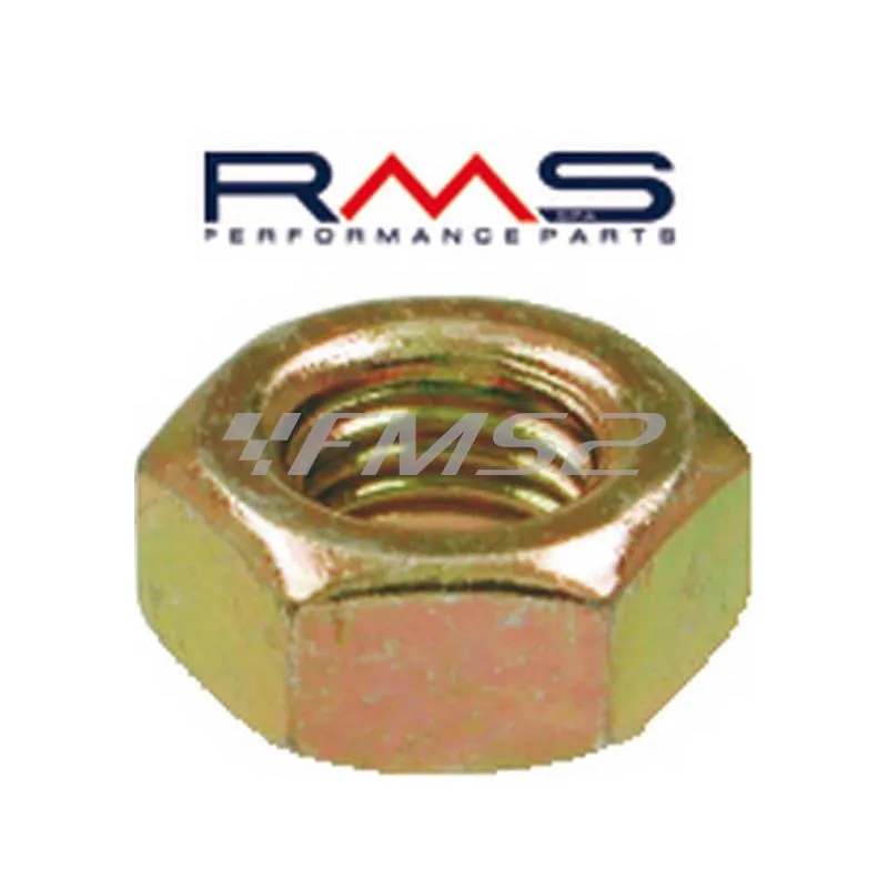 121850220 Dado chiusura variatore e volano Minarelli  passo M 10x1,25 mm (RMS)