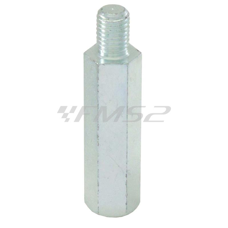 Prolunga rialzo ammortizzatore posteriore Vespa 50, 125, 150, 180, 200 con lunghezza 48 mm, ricambio 121870150