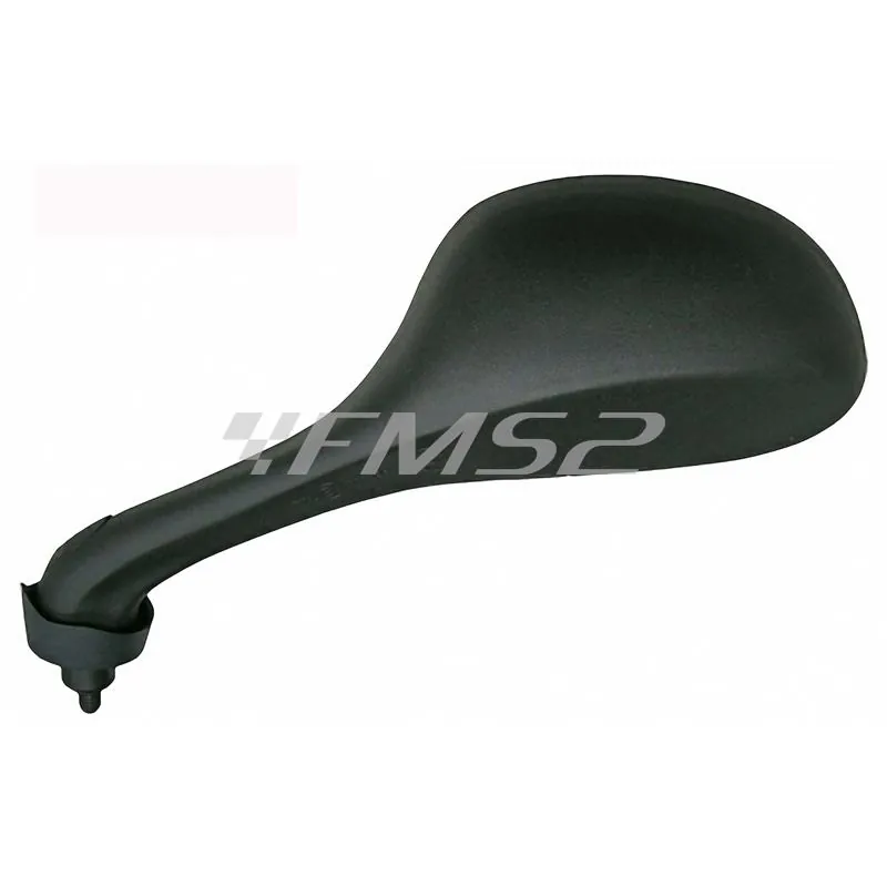 Specchietto retrovisore sinistro nero per scooter Gilera runner e Piaggio nrg 50 cc (RMS), ricambio 122760420
