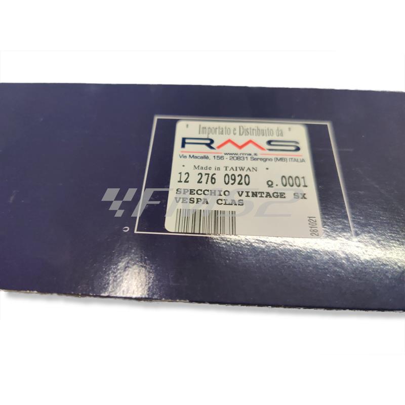 Specchio vintage sx vespa, ricambio 122760920