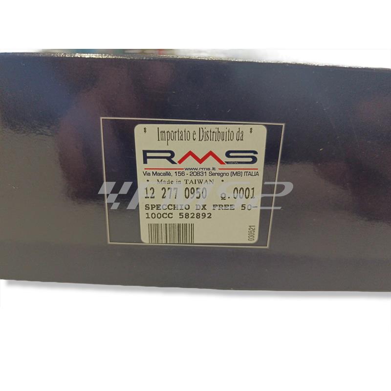 Specchio dx free 50-100cc, ricambio 122770950