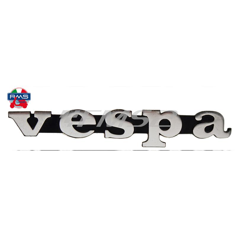 Targhetta anteriore Vespa per scudo anteriore Piaggio Vespa 50-125 ET3-125 Primavera. sim. 2152541 (RMS, Kenda, Duro), ricambio 142720170