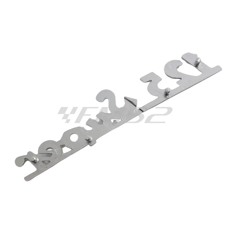 142720260 Targhetta in alluminio per Vespa
