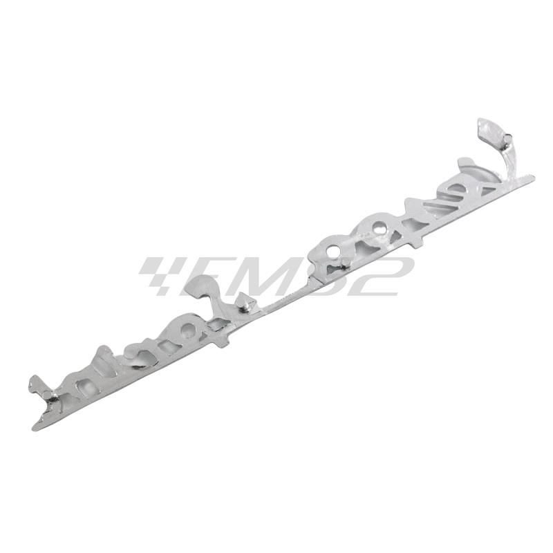 Targhetta Vespa sprint in alluminio per Vespa, ricambio 142720300