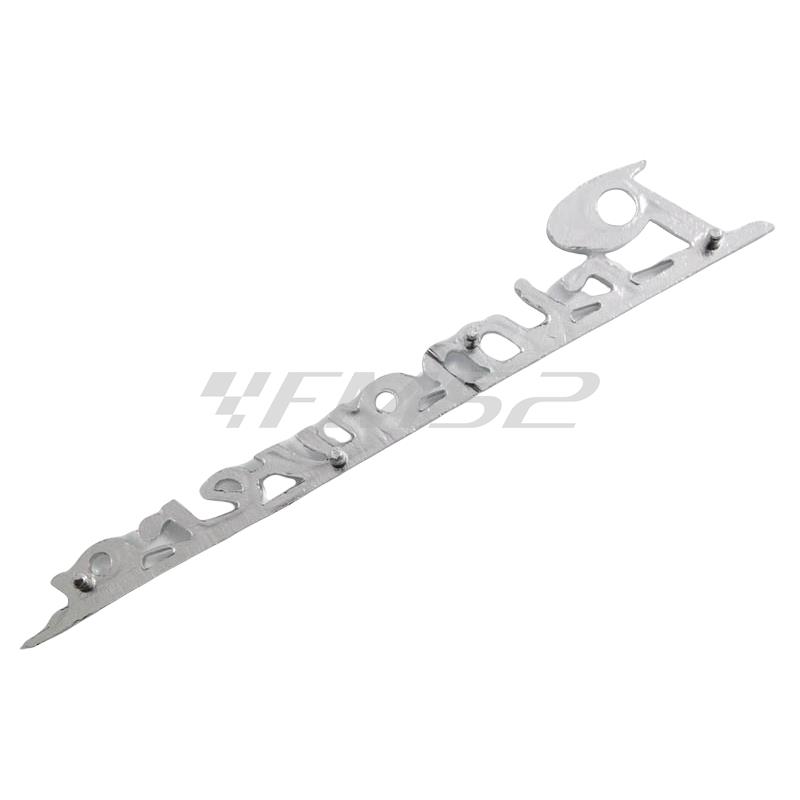 Targhetta Primavera in alluminio per Vespa, ricambio 142720350