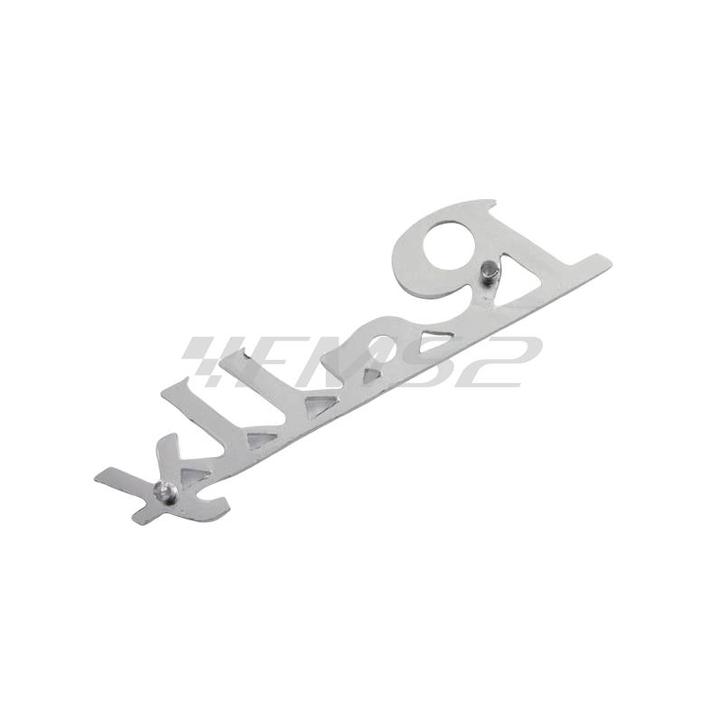 Targhetta in alluminio per Vespa, ricambio 142720420