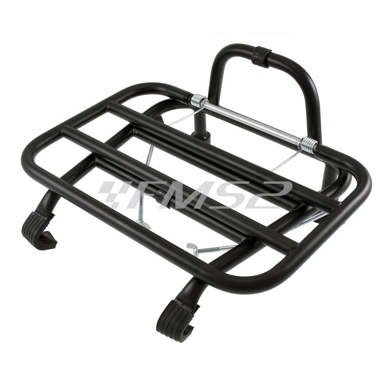 Portapacco ant.nero vespa px, ricambio 142800071