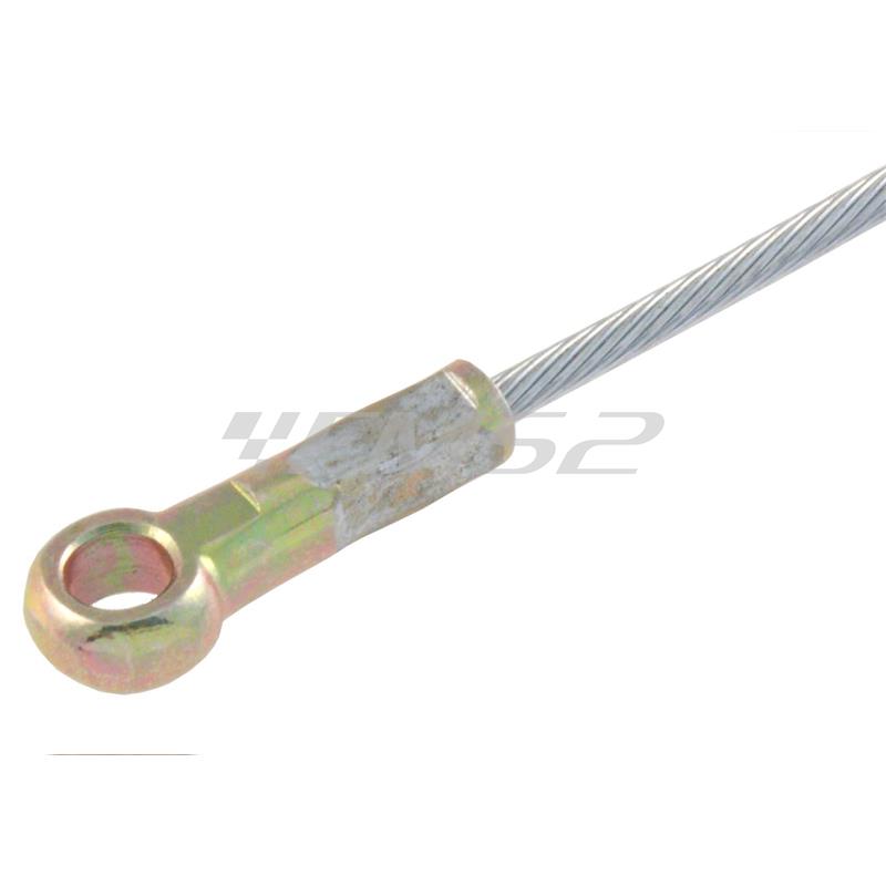 Filo freno posteriore RMS per Piaggio Vespa 125 ET3-PX-PK con occhiello e misura 3 x 1000 mm, ricambio 163518021