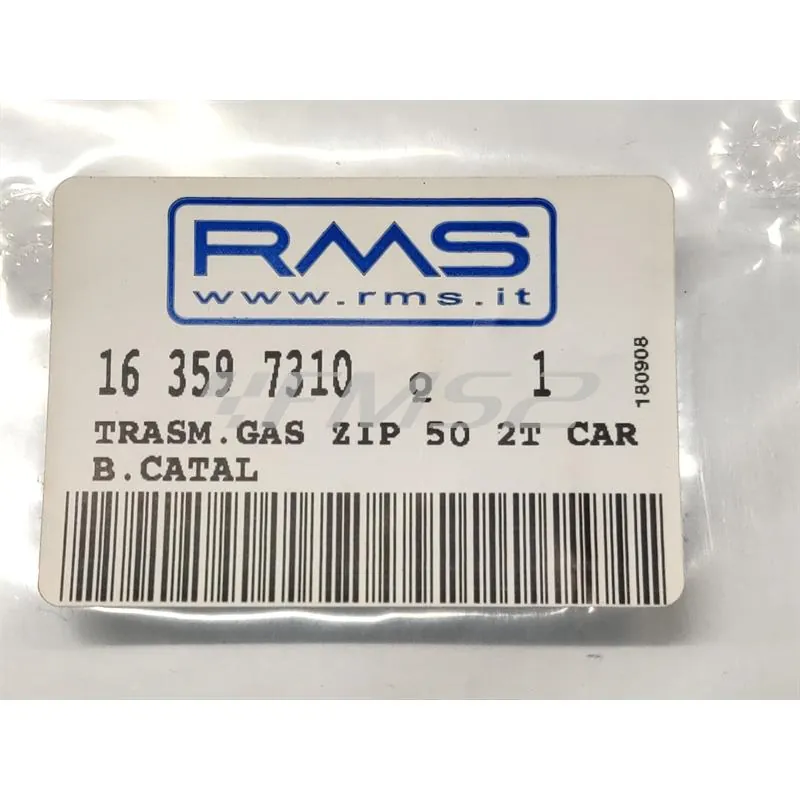 163597310 Trasmissione gas RMS zip 50 2t carburatore catalitico