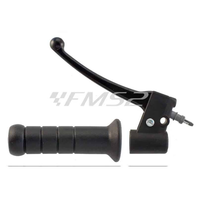 Comando portaleva sinistro domino (RMS) per scooter 50 Gilera Typhoon, ricambio 184040090