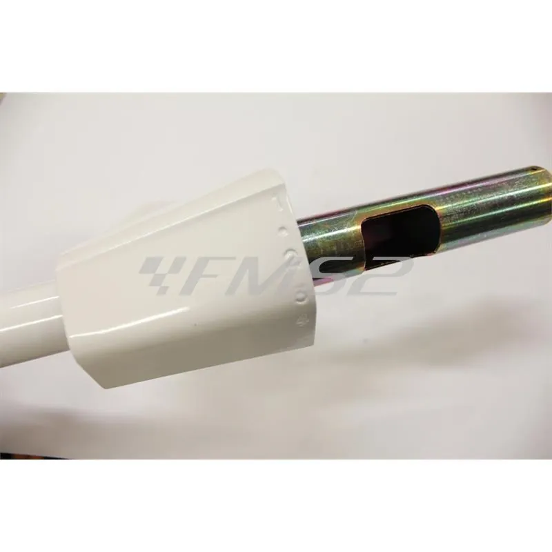 184040330 Tubo comando cambio RMS per Piaggio Vespa 50 special 4 marce verniciato con fondo panna