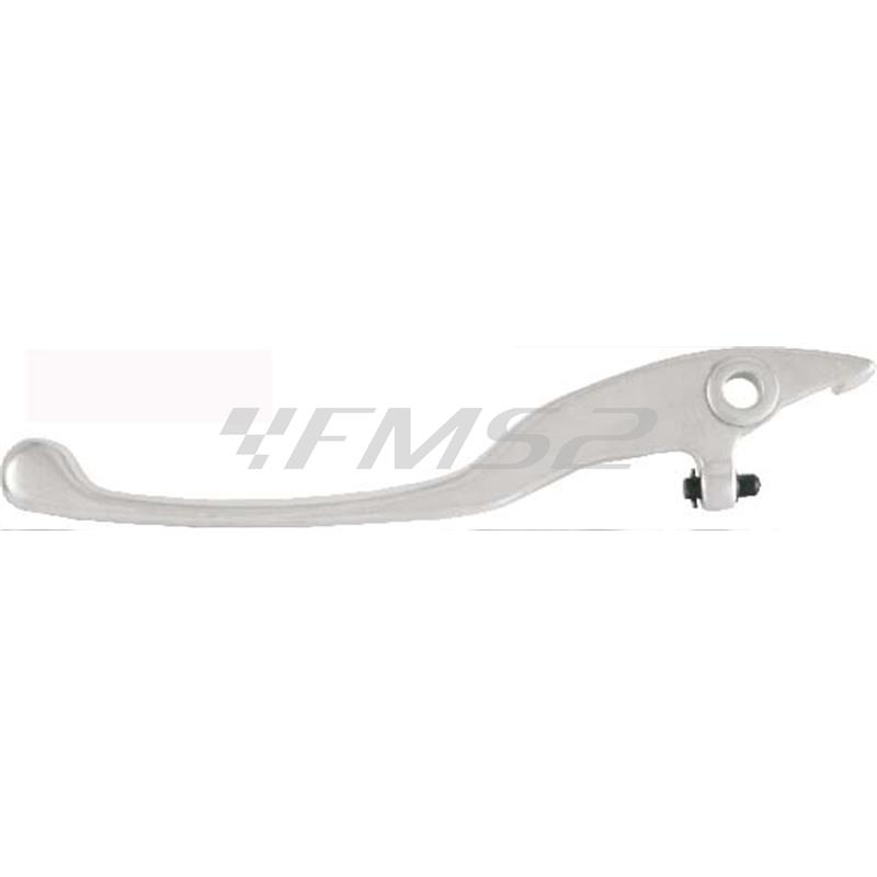 Leva freno sinistra RMS cromata per scooter 50 e maxi scooter Aprilia con freno a disco posteriore, ricambio 184100071