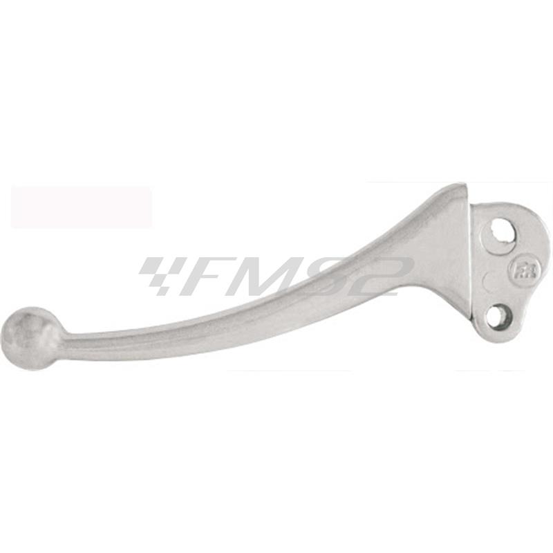 Leva freno-frizione in alluminio lucido (RMS) per Piaggio Vespa 50 Special-125 Primavera-125 ET3, ricambio 184100211