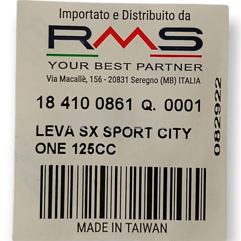 Leva sx sport city one 125cc, ricambio 184100861