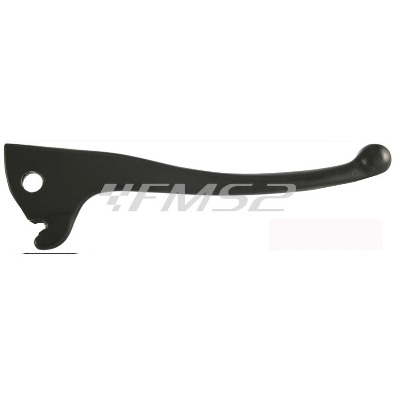 Leva freno anteriore destra RMS in alluminio nero per scooter 50 e maxi scooter MBK e Yamaha r.o. 2na839220100, ricambio 184120151