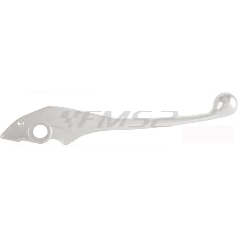 Leva freno destra RMS in alluminio cromato per maxi scooter Honda chiocciola 125-150-sh 125-150-dylan 125-150, ricambio 184120541