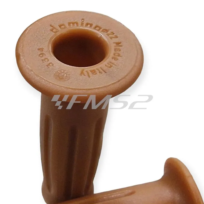 Manopole Domino Tommaselli in gomma di colore para per applicazione ciclomotore e scooter 50 cc, ricambio 184160710