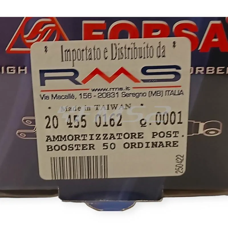 204550162 Ammortizzatore posteriore regolabile Ital-MBK-Yamaha (RMS, Kenda, Duro)