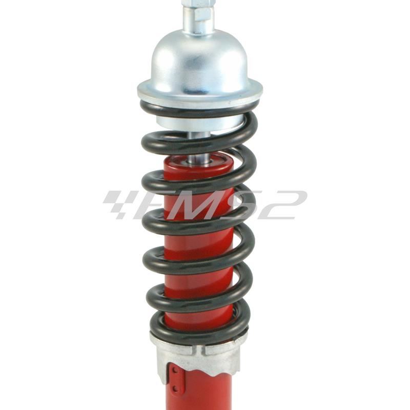 Ammortizzatore anteriore RMS versione sport regolabile con molla a vista per Piaggio Vespa 50, 125 Primavera, 125 ET3, PK 50 serie, PK 125, ricambio 204584252