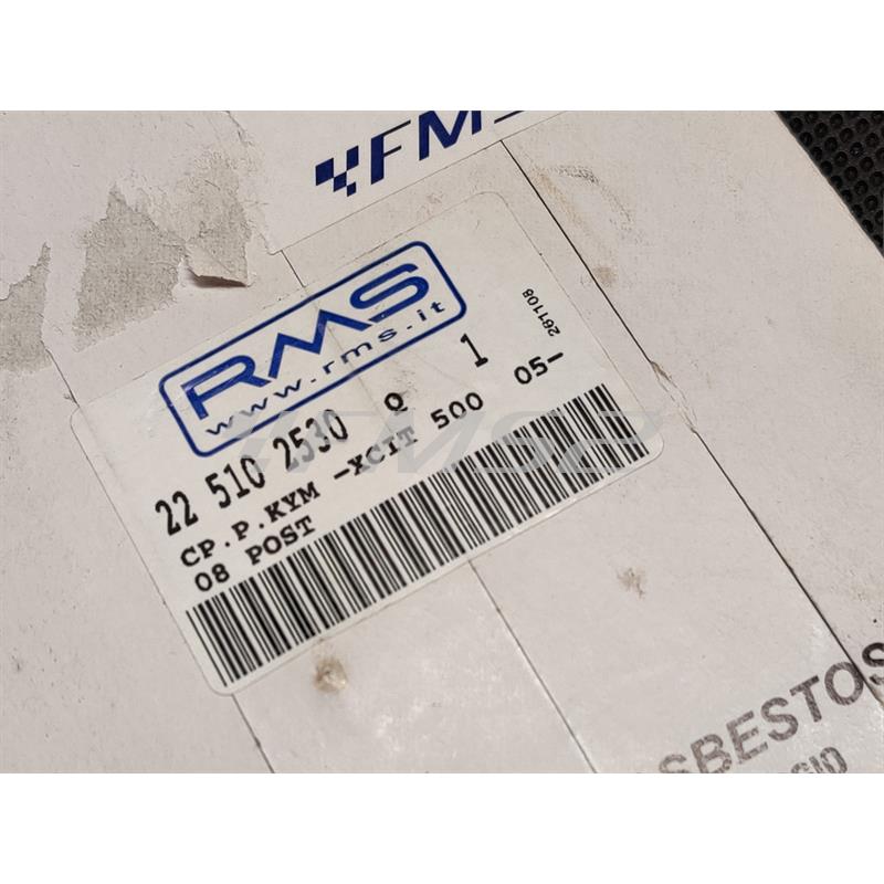 Pastiglie freno RMS (pasticche) semimetalliche per maxi scooter Kymco Xciting 500,  ricambio 225102530