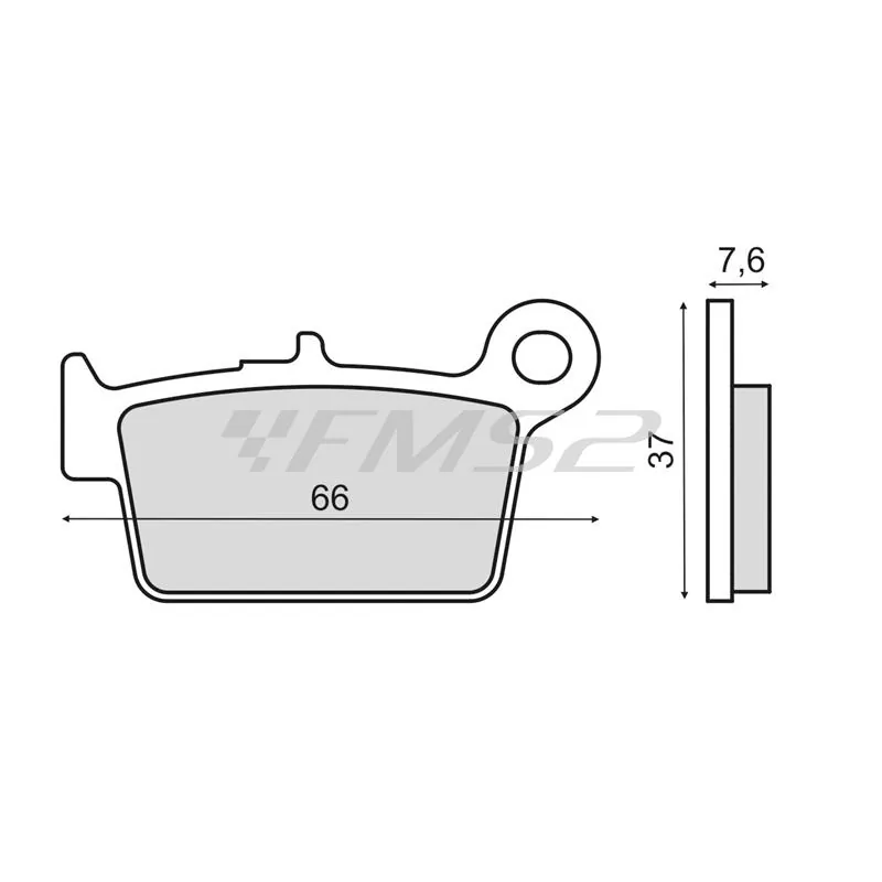 Past post rms org beta alp 125, ricambio 225103020