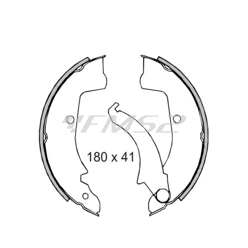 Ganasce Ape Car-Ape MPV P601, codice 225120250