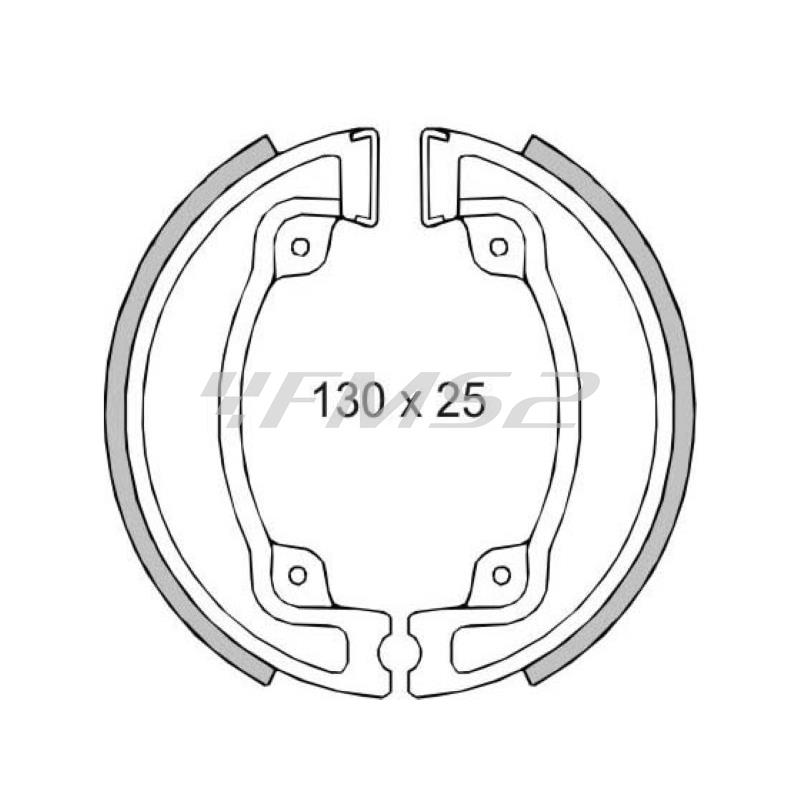 Ganasce freno posteriori Honda Cn 250cc, codice 225120400