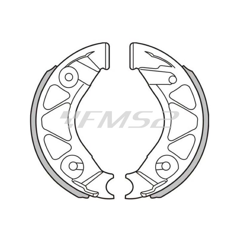 Ganasce freno posteriori Yamaha Bw's 50cc 2006>, codice 225120480