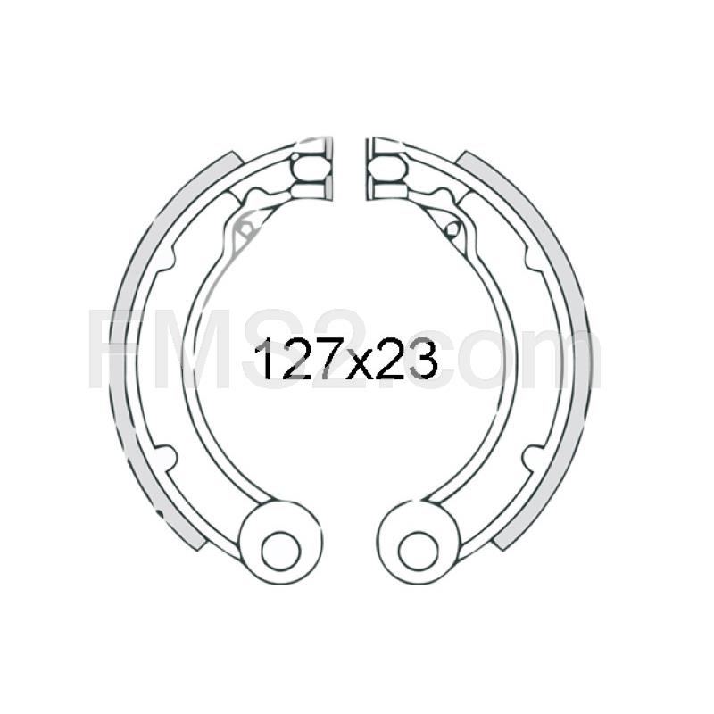 Ganasce posteriori Vespa 125-150 1963-1972 081229, codice 225120530