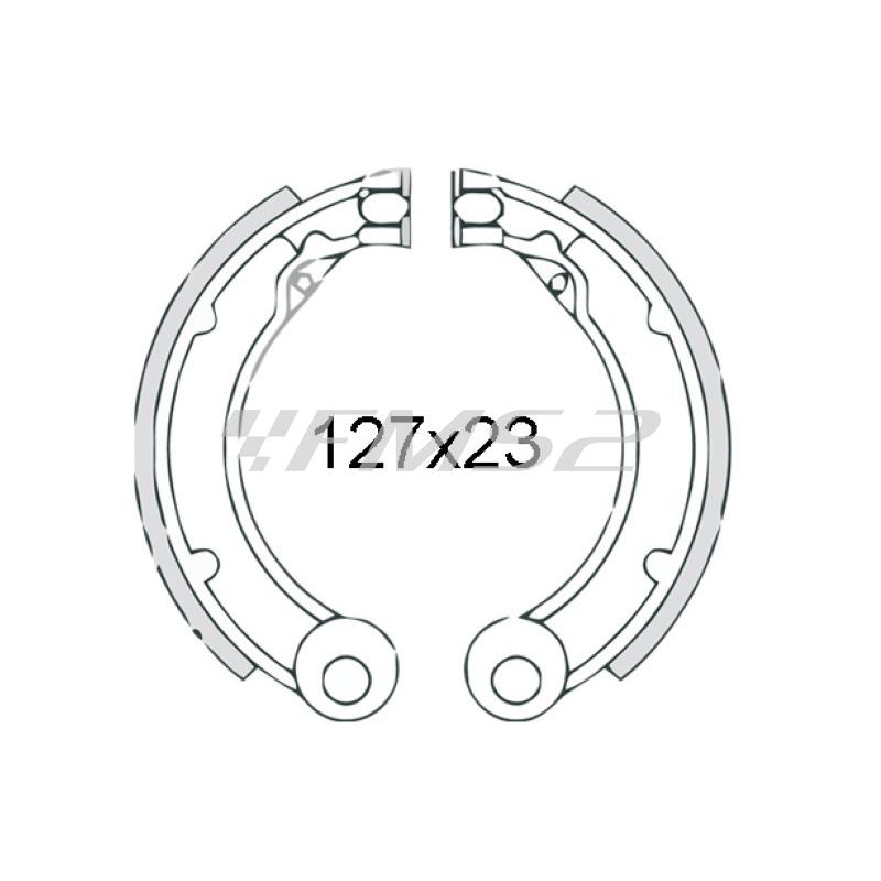 Ganasce posteriori Vespa 125-150 1963-1972 081229, codice 225120530