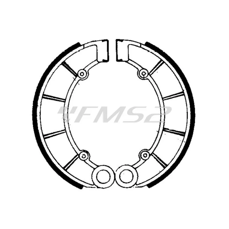 Ganasce Freno FSB710, codice 225129010