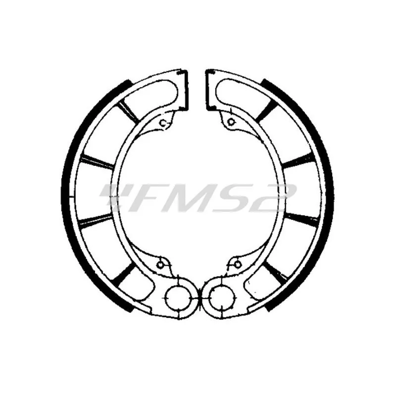 Ganasce Freno FSB711, codice 225129011