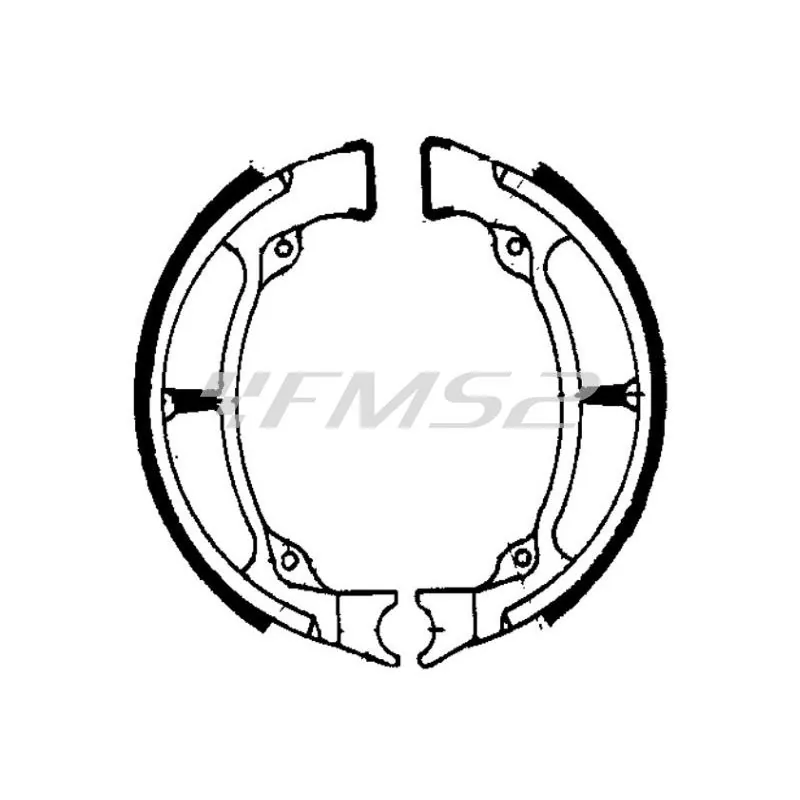 Ganasce Freno FSB720, codice 225129020