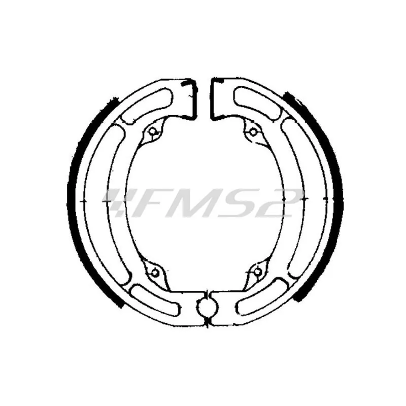 Ganasce Freno FSB723, codice 225129023