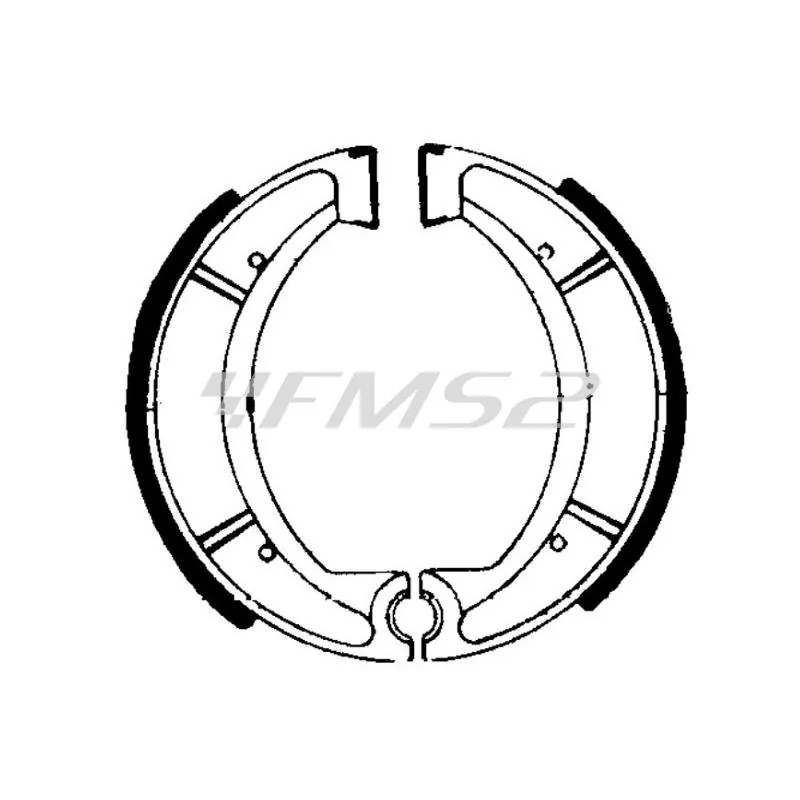 Ganasce Freno FSB734, codice 225129034