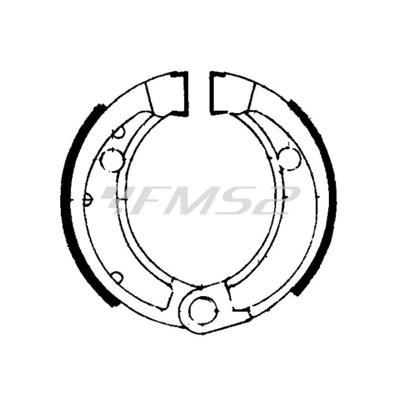 Ganasce Freno FSB753, codice 225129053