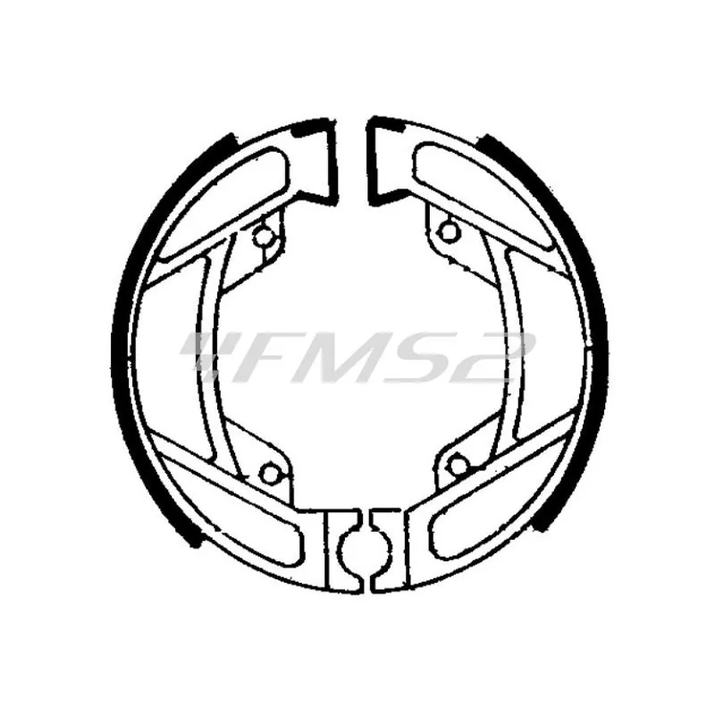 Ganasce Freno FSB754, codice 225129054