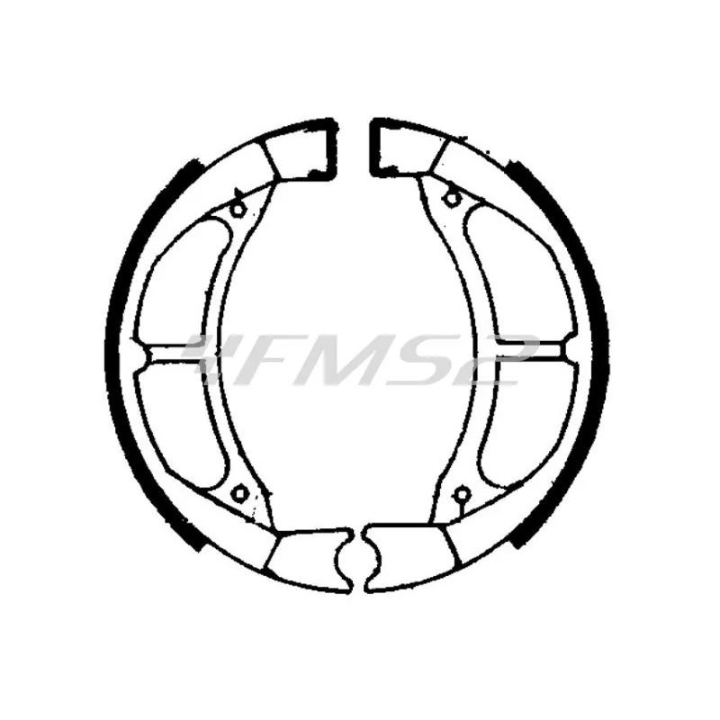Ganasce Freno FSB764, codice 225129064