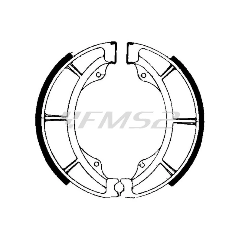 Ganasce Freno FSB785, codice 225129084
