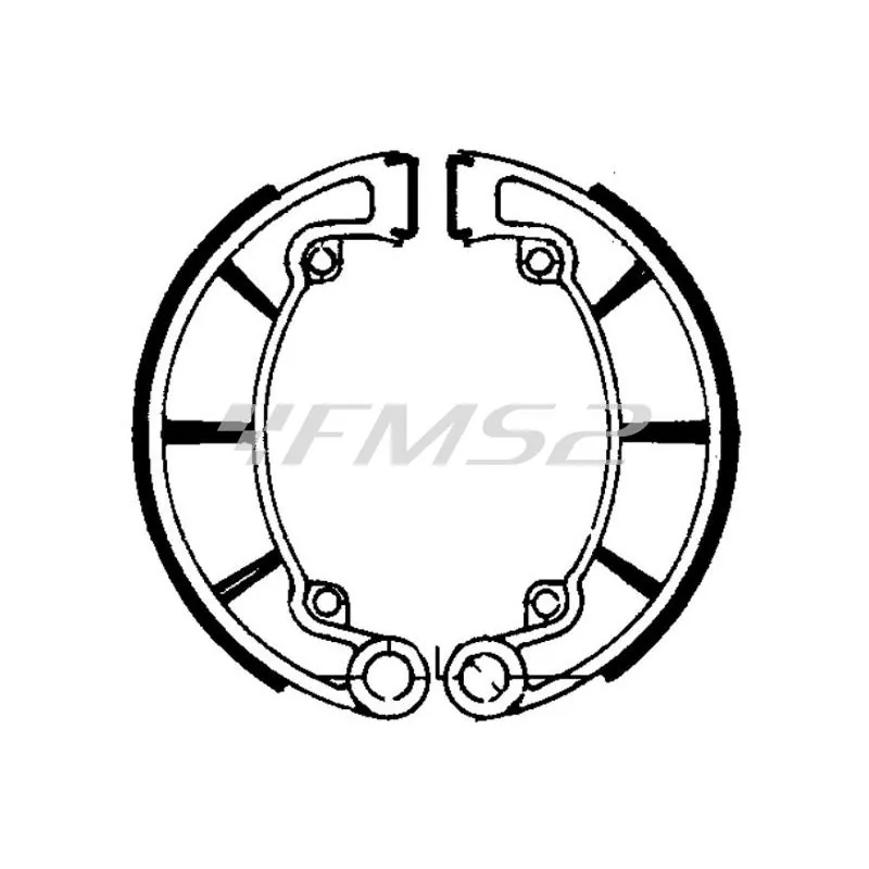 Ganasce Freno FSB793, codice 225129092