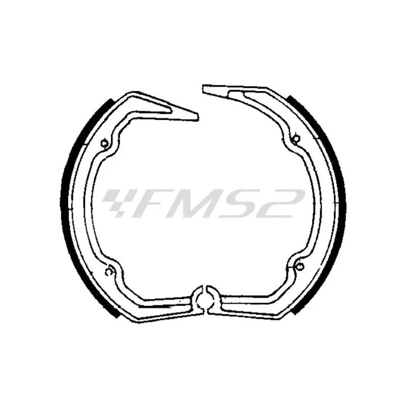 Ganasce Freno FSB804, codice 225129103