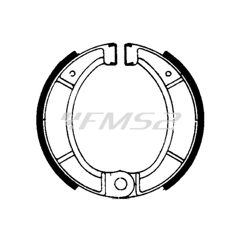 Ganasce Freno FSB807, codice 225129106